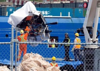 LLEGAN A CANADÁ RESTOS DEL TITÁN, SUBMARINO QUE IMPLOSIONÓ