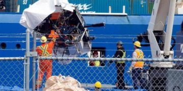 LLEGAN A CANADÁ RESTOS DEL TITÁN, SUBMARINO QUE IMPLOSIONÓ