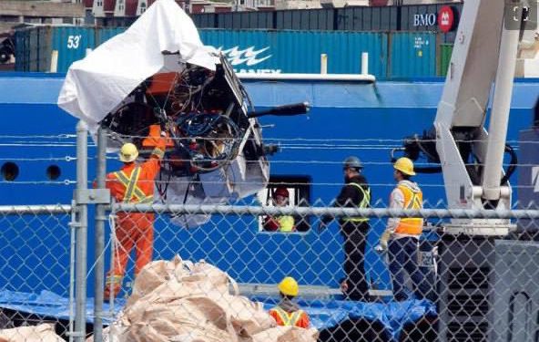 LLEGAN A CANADÁ RESTOS DEL TITÁN, SUBMARINO QUE IMPLOSIONÓ