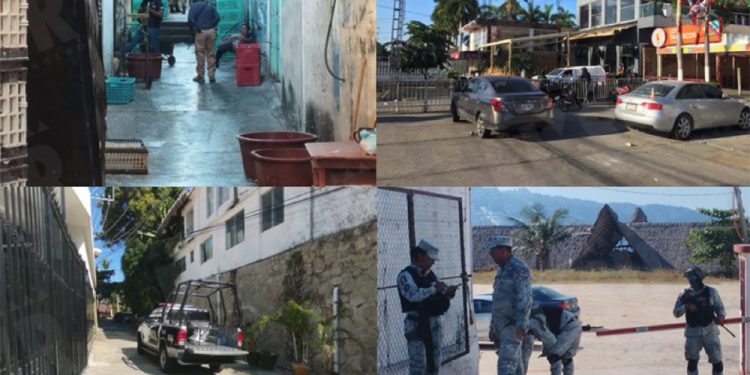 SUMAN 8 MUERTOS POR ATAQUES A BALAZOS EN BAR DE ACAPULCO Y OTRO CONTRA TRABAJADORES DE GRANJA DE POLLOS