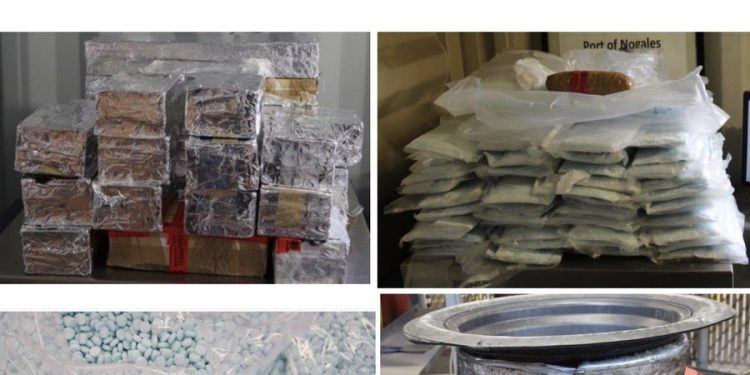 INCAUTAN UN MILLON DE PASTILLAS DE FENTANILO EN NOGALES, ARIZONA