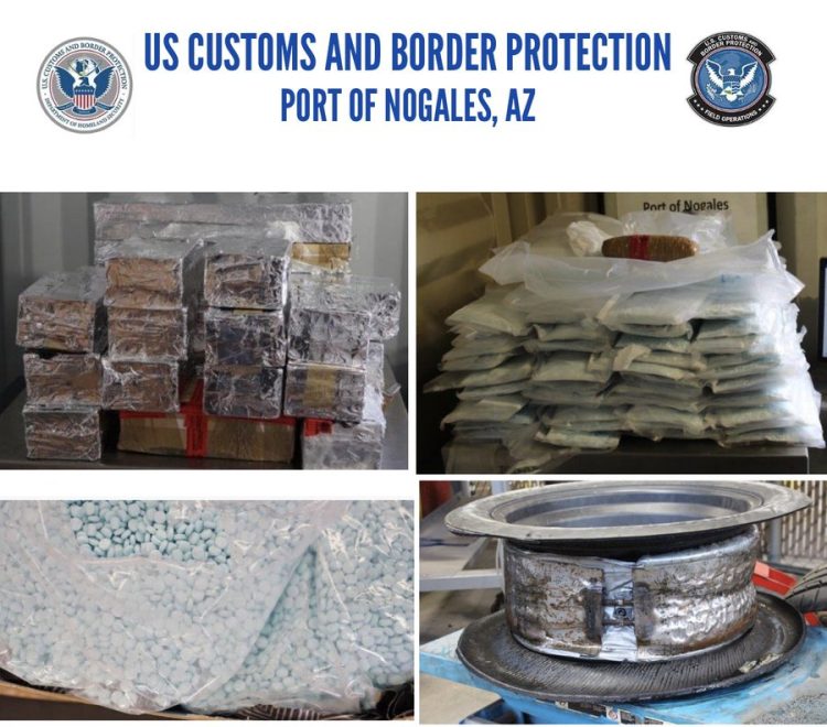 INCAUTAN UN MILLON DE PASTILLAS DE FENTANILO EN NOGALES, ARIZONA