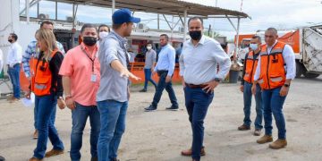 Supervisa Toño Astiazarán obra en Servicios Públicos Municipales