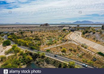 Red de presas  en Sonora  al 17.5 %