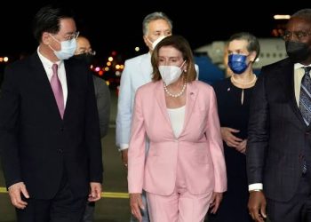LLEGA NANCY PELOSI A TAIWÁN, CRECEN LAS TENSIONES CON CHINA