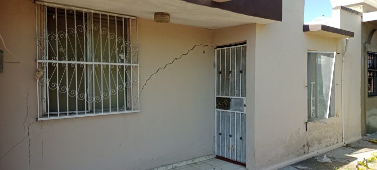 16 CASAS EN COLONIA SAHUARO INDECO ESTÁN EN RIESGO DE CAER 