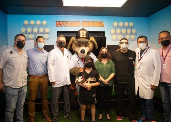 Inauguran tercer piso y sala de cine del Hospital Infantil del Estado
