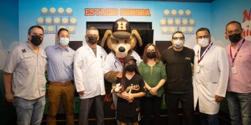 Inauguran tercer piso y sala de cine del Hospital Infantil del Estado