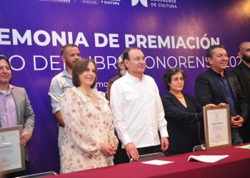 HARÁ GOBIERNO DE SONORA “IRRESISTIBLE” EL PREMIO DEL CONCURSO DE LIBRO SONORENSE: ALFONSO DURAZO