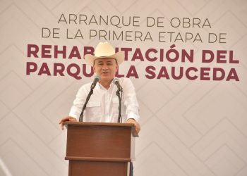 Inicia Gobierno de Sonora la primera etapa de rehabilitación del parque La Sauceda