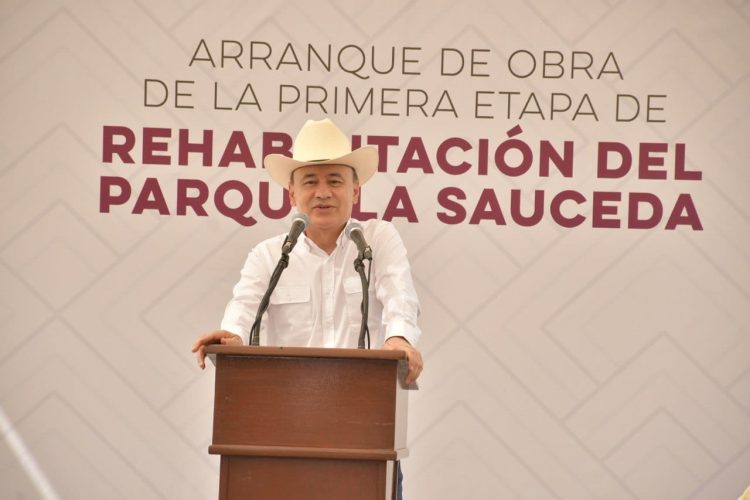 Inicia Gobierno de Sonora la primera etapa de rehabilitación del parque La Sauceda