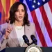 Kamala Harris culpa a Trump por las prohibiciones del aborto durante su visita a Arizona