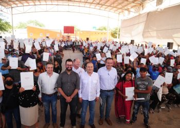 Beneficiamos a más de 70 mil familias con escrituras gratuitas: Alfonso Durazo