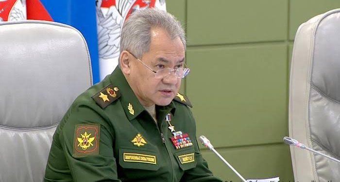 El ministro de Defensa de Rusia inspecciona el “puesto de mando” de la operación en Ucrania