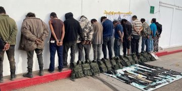 COORDINACIÓN DE FUERZAS DE SEGURIDAD ARROJA LA DETENCIÓN DE 50 GENERADORES DE VIOLENCUA EN LA REGIÓN GUAYMAS-EMPALME