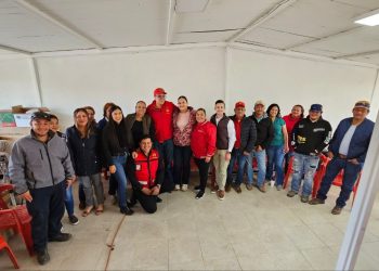 Ramon Flores toma protesta a nuevos comités municipales del PT en Santa Cruz, Ímuris y Santa Ana