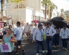 Marchan por la defensa del PJF en Sonora