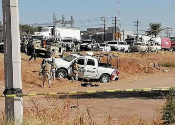 EN UN ÚLTIMO PASE DE LISTA DESPIDEN A POLICIA CAÍDO EN CABORCA