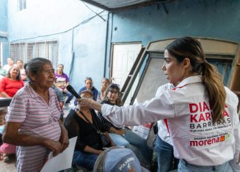 “Ya me conocen, voy a seguir trabajando por las mujeres, los jóvenes y los adultos mayores”: Diana Karina Barreras
