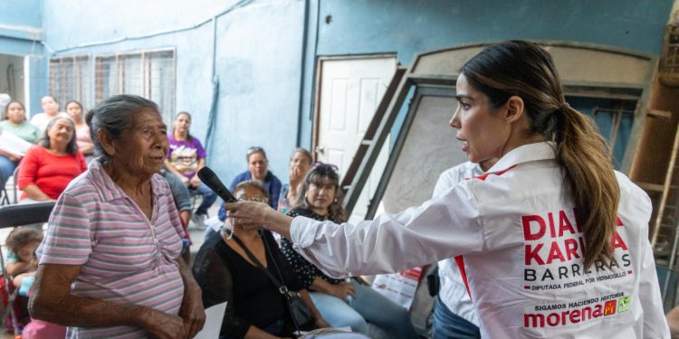 “Ya me conocen, voy a seguir trabajando por las mujeres, los jóvenes y los adultos mayores”: Diana Karina Barreras
