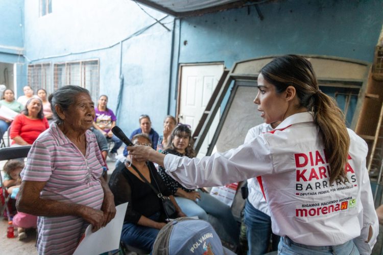 “Ya me conocen, voy a seguir trabajando por las mujeres, los jóvenes y los adultos mayores”: Diana Karina Barreras
