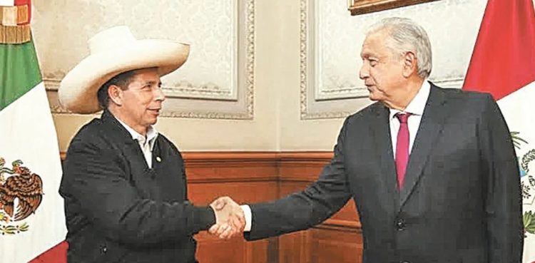 PERÚ ACUSA A AMLO Y EBRARD DE INJERENCISMO TRAS DESTITUCIÓN DEL EXPRESIDENTE PEDRO CASTILLO 