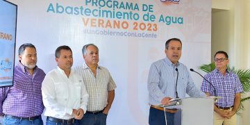 PRESENTA TOÑO ASTIAZARÁN PLAN DE SERVICIO EFICIENTE DE AGUA POTABLE PARA EL VERANO