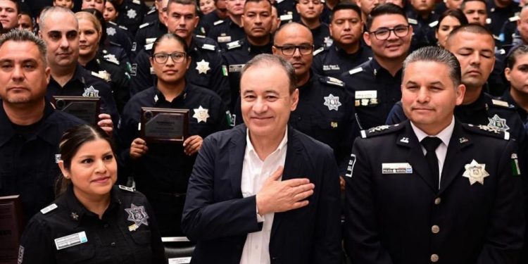 Trabajamos en la consolidación de elementos mejor preparados y pagados: Alfonso Durazo&nbsp;