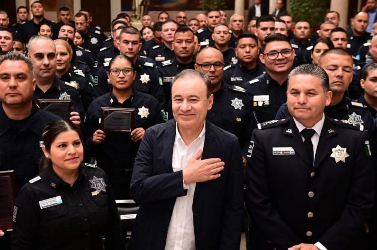 Trabajamos en la consolidación de elementos mejor preparados y pagados: Alfonso Durazo 