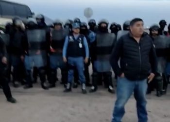 Guardias armados no nos intimidan: Sección 65