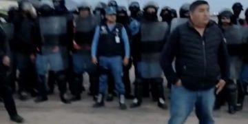Guardias armados no nos intimidan: Sección 65