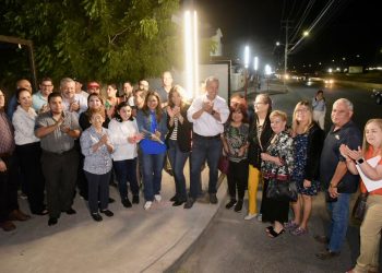 Inaugura Toño Astiazarán segundo punto del programa Camina Segura