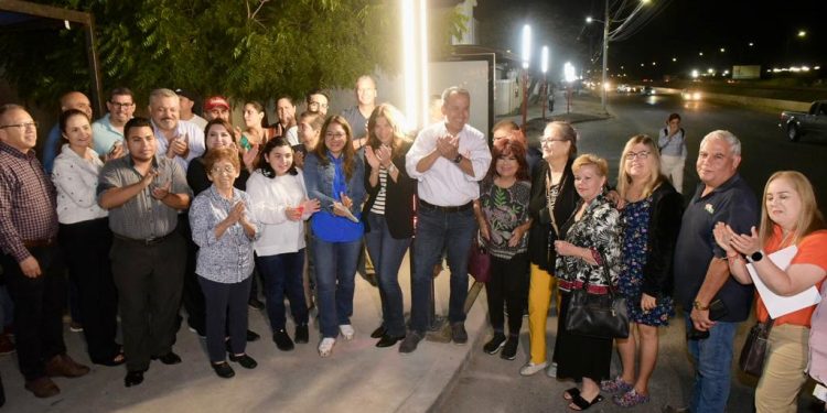 Inaugura Toño Astiazarán segundo punto del programa Camina Segura