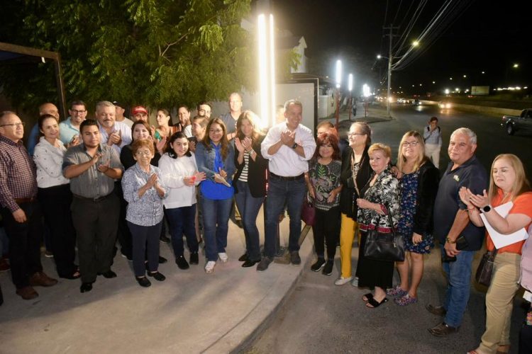 Inaugura Toño Astiazarán segundo punto del programa Camina Segura