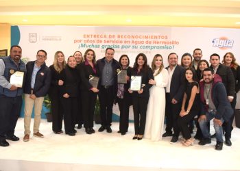 Reconoce Toño Astiazarán a personal de Agua de Hermosillo