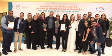 Reconoce Toño Astiazarán a personal de Agua de Hermosillo