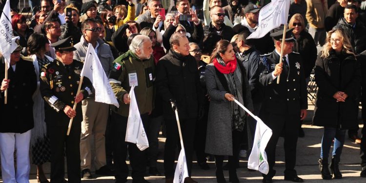 ENCABEZA GOBERNADOR ALFONSO DURAZO BANDERAZO NACIONAL DE INICIO DEL OPERATIVO VACACIONAL DE INVIERNO 2022
