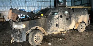 Aseguran AMIC y SEDENA taller utilizado para blindar vehículos tipo “Monstruo