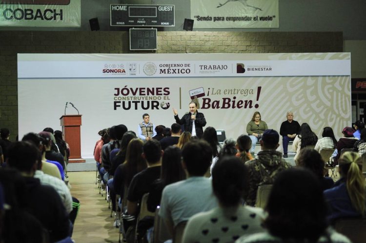 MÁS DE SIETE MIL SONORENSES PARTICIPAN EN EL PROGRAMA JÓVEMES CONSTRUYENDO EL FUTURO: ALFONSO DURAZO