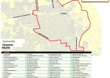 AFECTARÁ CAPTACIÓN DE AGUA EN EL NORTE Y NORPONIENTE DE HERMOSILLO