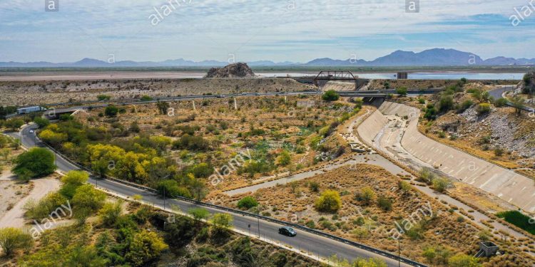 Presas&nbsp; de&nbsp; Sonora al 18.1 % de capacidad