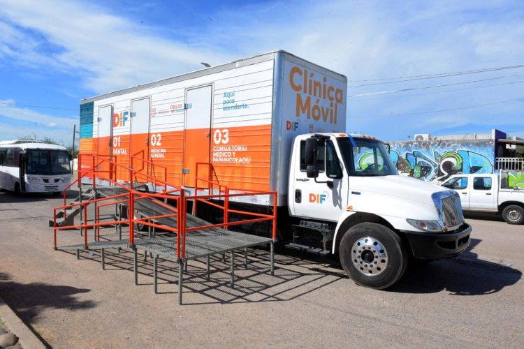 ESTARÁ CLÍNICA MÓVIL DE DIF HERMOSILLO EN COLONIA BACHOCO 