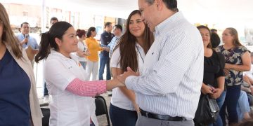 AGRADECE TOÑO ASTIAZARÁN LLEGADA DE DR. VAGÓN CON SERVICIOS GRATUITOS DE SALUD