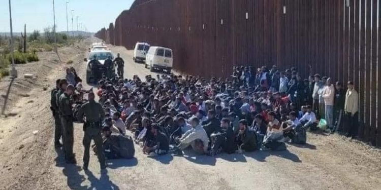 Llegaron 2.2 millones de migrantes a la frontera con EU el 2023