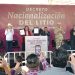 FIRMA PRESIDENTE LÓPEZ OBRADOR DECRETO DE NACIONALIZACIÓN DEL LITIO EN BACADÉHUACHI