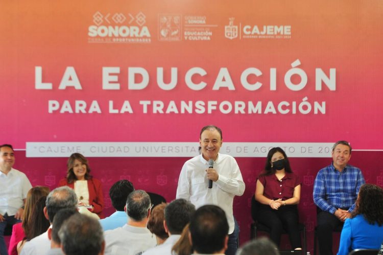 Le cambiaremos el rostro a Ciudad Obregón con el proyecto de Ciudad Universitaria: gobernador Alfonso Durazo