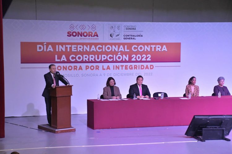 EN 2023 LOGRAREMOS REDUCIR LOS ÍNDICES DE CORRUPCIÓN QUE SE PRESENTARON EN EL PASADO: GOBERNADOR ALFONSO DURAZO