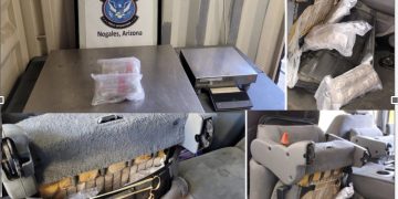 DETECTAN SUSTANCIAS ILÍCITAS EN VEHÍCULO&nbsp;QUE PRETENDÍA CRUZAR A ESTADOS UNIDOS