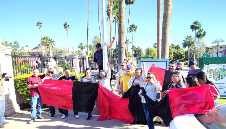 ¡Huelga en la Unison!