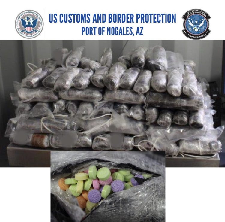 IMPIDE CBP ARIZONA CONTRABANDO DE FENTANILO EN NOGALES, ARIZONA